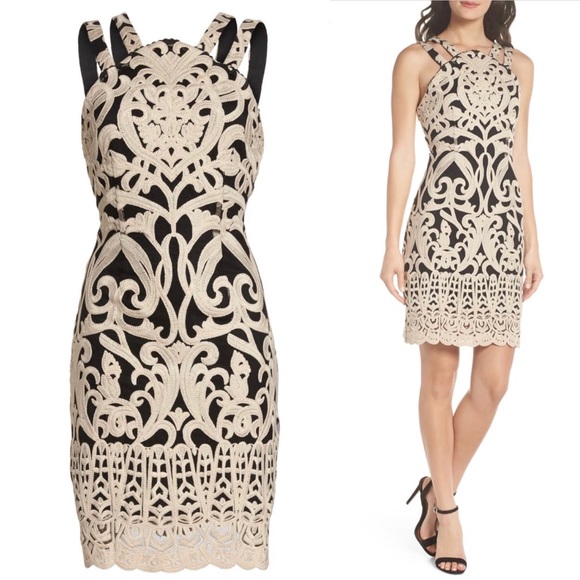 foxiedox Dresses & Skirts - Foxiedox Embroidered Mini Dress NWT